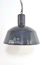 Grote industriële fabriekslamp emaille lamp, Huis en Inrichting, Lampen | Hanglampen, Ophalen of Verzenden, Gebruikt