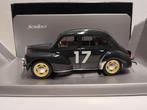 Renault 4 CV #17 Rally petrol Solido metal 1:17 KRD, Ophalen of Verzenden, Zo goed als nieuw, Auto, Solido