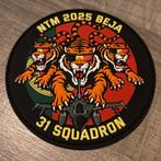 Belgian Air Force 31 Squadron NTM 2025 Beja Patch, Ophalen of Verzenden, Luchtmacht, Amerika, Embleem of Badge