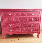 brocante lade kast opknapper roze, Ophalen, Gebruikt, 50 tot 100 cm, Minder dan 100 cm