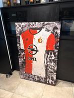Feyenoord Kampioensshirt Canvas - Labrie Gesigneerd, Ophalen