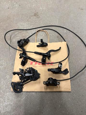 Shimano Deore Remset + XT Derailleur & Shifter beschikbaar voor biedingen