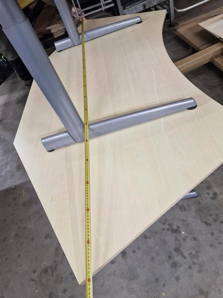 3 bureau onderstellen met blad, Huis en Inrichting, Bureaus, Gebruikt, Ophalen