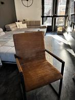 3x Rofra Eetkamerstoelen - Bruin/Metaal, Huis en Inrichting, Ophalen, Zo goed als nieuw, Metaal, Industrieel