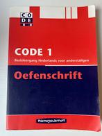 Oefenschrift Code 1 basisleergang Nederlands, Gelezen, Ophalen of Verzenden, T. Boers, Nederlands