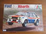 Fiat 131 Abarth (Italeri 1/24), Groter dan 1:32, Nieuw, Ophalen of Verzenden, Italeri