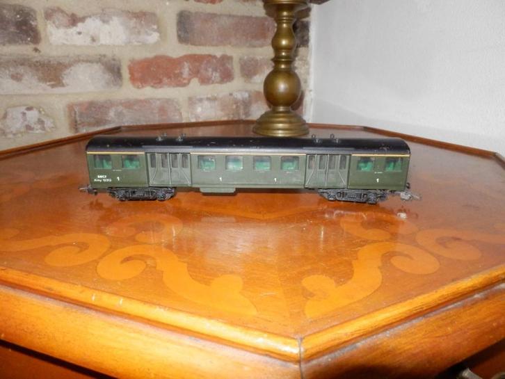 Amy 12512 SNCF 1e autowagon++++HOrnby acHO., Hobby en Vrije tijd, Modeltreinen | H0, Zo goed als nieuw, Wagon, Gelijkstroom of Wisselstroom