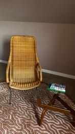 Jan van Sliedrecht fauteuil, Huis en Inrichting, Ophalen, Gebruikt, Riet of Rotan, 50 tot 75 cm