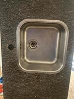 Keukenblad kunststof 1.80m met ingefreesde spoelbak, Huis en Inrichting, Keuken | Keukenelementen, Ophalen, Gebruikt, 150 tot 200 cm