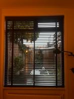 Zwarte houten jaloezieën 160 x 220 (hoogte verstelbaar), Ophalen, Gebruikt, 200 cm of meer, Zwart
