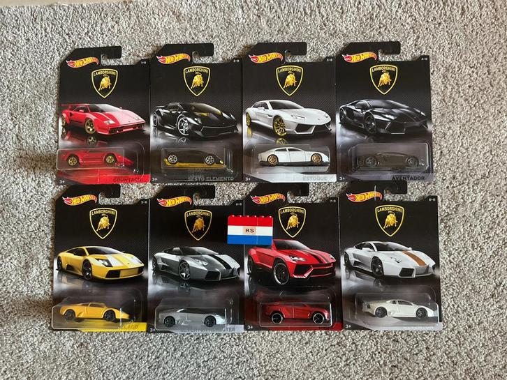 Hot Wheels Lamborghini Set - JL11 - Nieuw!, Hobby en Vrije tijd, Modelauto's | Overige schalen, Nieuw, Auto, Ophalen of Verzenden