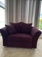 Tweezits bankje, paars, Ophalen, 150 tot 200 cm, Tweepersoons, 75 tot 100 cm
