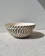 Vintage berkenbast schaal bloempot cactuspot, Ophalen of Verzenden
