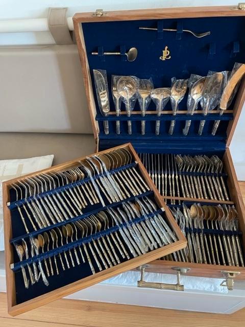 Bestekcassette Thailand, Antiek en Kunst, Antiek | Bestek, Ophalen of Verzenden