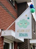 Geboortevlag te huur!, Kinderen en Baby's, Kraamcadeaus en Geboorteborden, Ophalen, Nieuw, Geboortebord