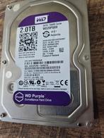 WD Purple 2TB HDD - Bewakingsschijf, Computers en Software, Harde schijven, Ophalen, Intern, 2TB, Gebruikt