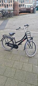 Zwarte batavus kinderfiets 24inch, Ophalen, Gebruikt, 24 inch, Batavus.