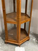 Vitrinekast teak vintage landelijk, Ophalen