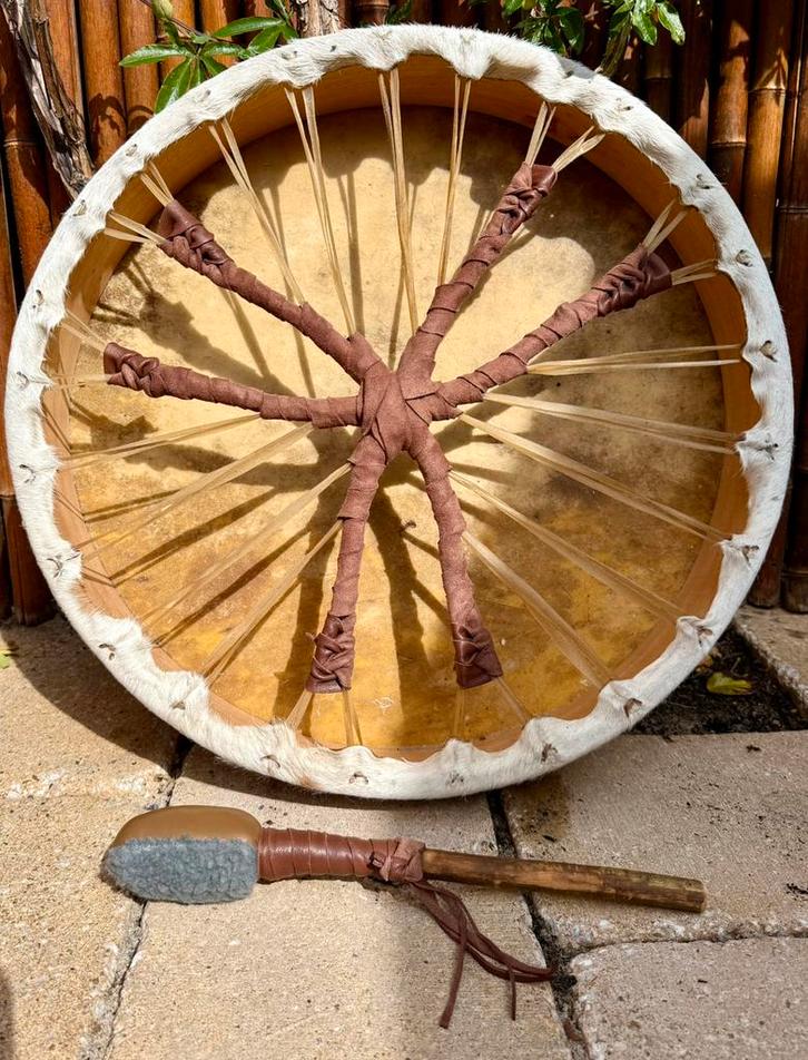 Sjamanendrum Paard 47 cm, Muziek en Instrumenten, Percussie, Nieuw, Ophalen of Verzenden
