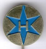 HENSCHEL blauw zilverkleurig tractor speldje 16 mm ( E_002a), Verzamelen, Speldjes, Pins en Buttons, Verzenden, Nieuw, Transport