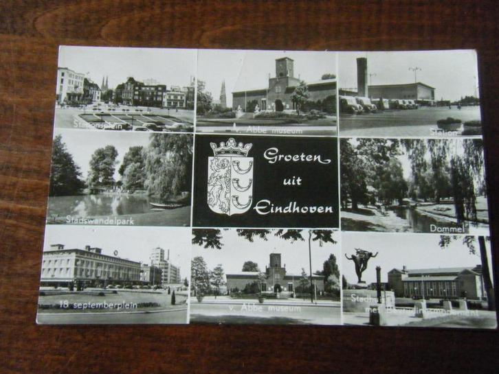 B30 - Eindhoven - oa Dommel - Mooi/Oud, Verzamelen, Ansichtkaarten | Nederland, Noord-Brabant, 1940 tot 1960, Ophalen of Verzenden