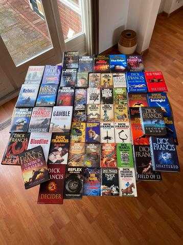 Dick Francis boekenset - 60+ Engelse thrillers beschikbaar voor biedingen