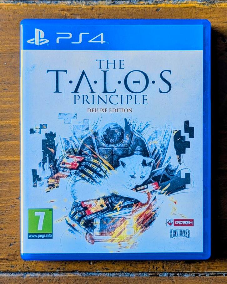 The Talos Principle Deluxe Edition game voor PS4, Spelcomputers en Games, Games | Sony PlayStation 4, Zo goed als nieuw, Puzzel en Educatief