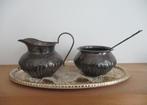 Koffiestel, zilver of verzilverd, Antiek en Kunst, Verzenden