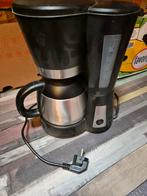 Koffiezetapparaat nieuw kan rvs koffie, Witgoed en Apparatuur, Afneembaar waterreservoir, Verzenden, Gemalen koffie, 4 tot 10 kopjes