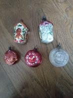 antieke kerstbal; prachtige model klokjes, Ophalen of Verzenden, Gebruikt