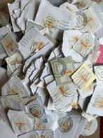 Postzegels oranje 1tjes gestempeld en op papier, Ophalen of Verzenden, Na 1940, Gestempeld