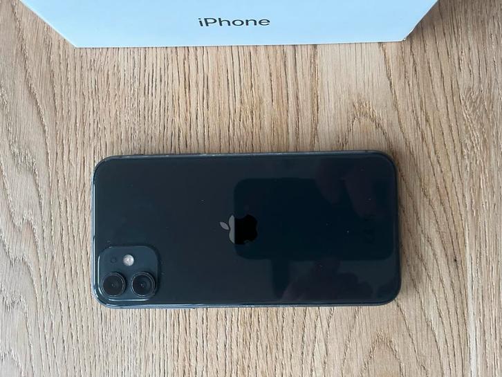 iPhone 11 128GB Zwart - Keurige Staat, Telecommunicatie, Mobiele telefoons | Apple iPhone, Gebruikt, 128 GB, Zonder abonnement
