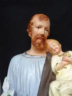 100021=Heilige Jozef met het Kindje.1410, Antiek en Kunst, Ophalen of Verzenden