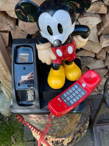 Vintage Mickey Mouse Telefoon - Jaren 80 Disney Collector's  beschikbaar voor biedingen