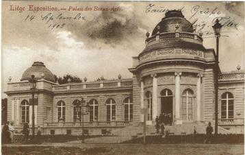 Luik - Wereldtentoonstelling 1905 Palais des Beaux Arts. beschikbaar voor biedingen