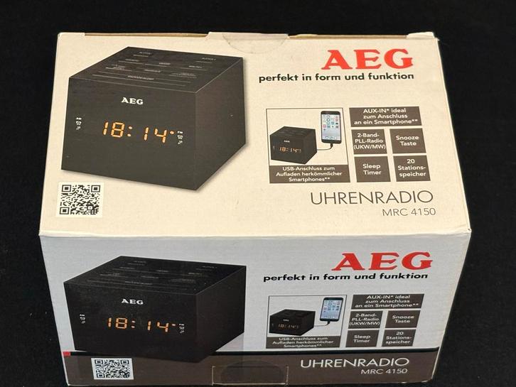 AEG Klokradio - Nieuw in Doos!, Audio, Tv en Foto, Radio's, Nieuw, Radio, Ophalen of Verzenden