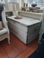 Oude Dekenkist / brocante kledingkist, Ophalen, Gebruikt, 50 tot 100 cm, 50 tot 75 cm