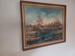 Schilderij, Antiek en Kunst, Kunst | Schilderijen | Klassiek, Ophalen of Verzenden