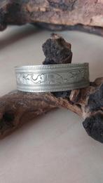 Vintage Zilveren Armband met Olifanten, Sieraden, Tassen en Uiterlijk, Ophalen of Verzenden, Gebruikt, Zilver, Staal
