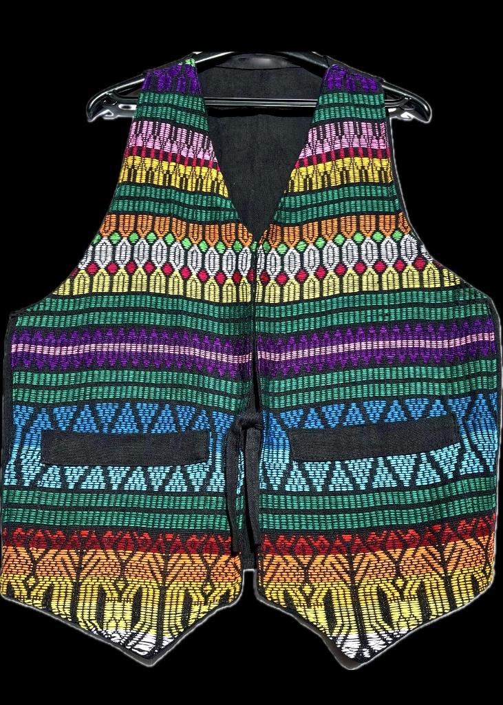 multicolour gilet (Guatemala), Ophalen of Verzenden, Nieuw, Maat 38/40 (M), Overige kleuren