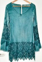 Prachtige Isla Ibiza Gipsy Bohemian kant tuniek L, Ophalen of Verzenden, Zo goed als nieuw