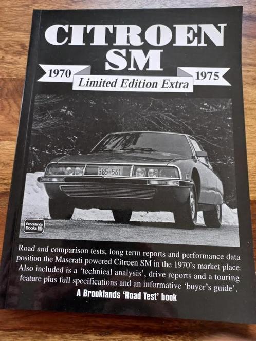 Citroën SM 1970-1975 Limited Edition Extra., Boeken, Auto's | Boeken, Zo goed als nieuw, Citroën, Ophalen of Verzenden