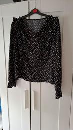 Blouse pokadots, Ophalen of Verzenden, Zo goed als nieuw, Maat 38/40 (M)