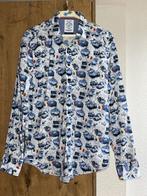 A Fish named Fred overhemd XL Mille Miglia autorace, Zo goed als nieuw, A fish named Fred, Halswijdte 43/44 (XL), Verzenden