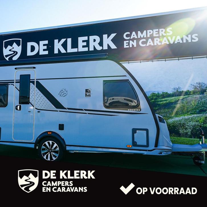 Knaus SUDWIND 450 FU Black Selection Campovollo grey Black F, Caravans en Kamperen, Caravans, Bedrijf, 1000 - 1250 kg, Knaus, 6 tot 7 meter