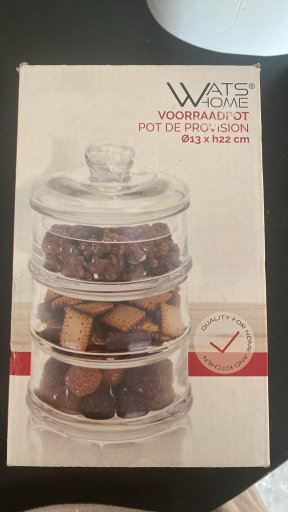 Voorraadpot+ gratis 6 champagneglazen, Huis en Inrichting, Keuken | Servies, Nieuw, Glas of Glazen, Overige stijlen, Glas, Ophalen