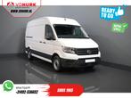Volkswagen Crafter 35 2.0 TDI 140 pk DSG Aut. L3H3 BPM VRIJ!, Auto's, Stof, Gebruikt, Volkswagen, 3000 kg