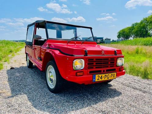 Mehari rouge hopi 4 pers. 03-1982 121.642 km, Auto's, Oldtimers, Bedrijf, Te koop, Citroën, Benzine, Cabriolet, Handgeschakeld