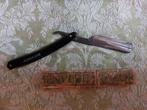 Klassiek open scheermes in originele verpakking, Antiek en Kunst, Antiek | Gereedschap en Instrumenten, Ophalen of Verzenden