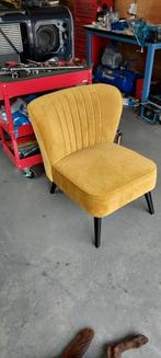 Fauteuil, geel, Huis en Inrichting, Ophalen, Zo goed als nieuw